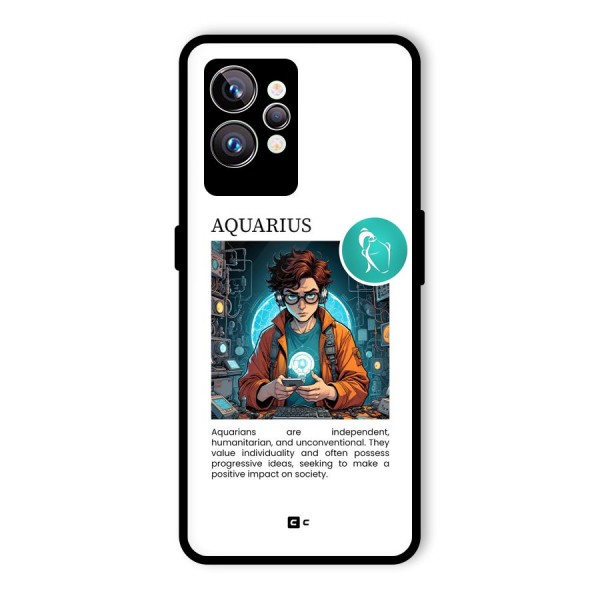 Admire Aquarius Glass Back Case for Realme GT2 Pro