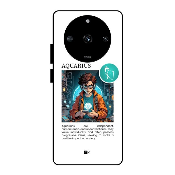 Admire Aquarius Glass Back Case for Realme Narzo 60 5G