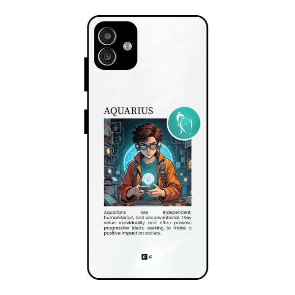 Admire Aquarius Metal Back Case for Galaxy M13 5G