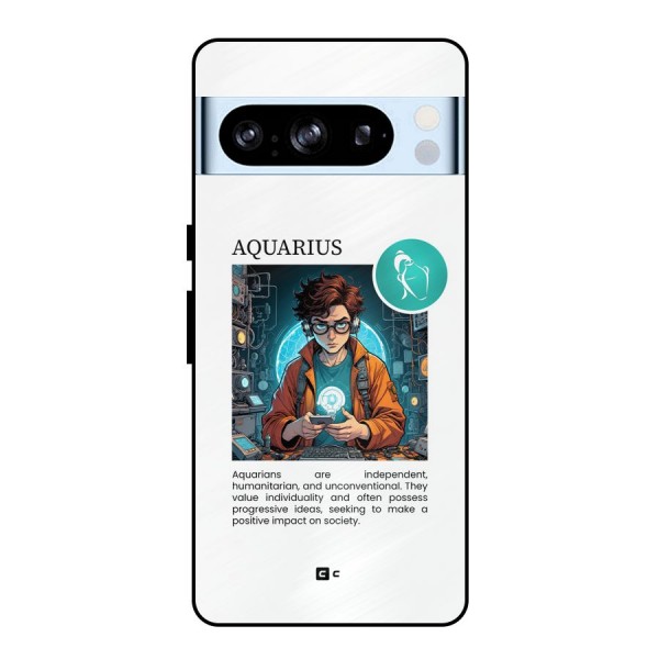 Admire Aquarius Metal Back Case for Google Pixel 8 Pro