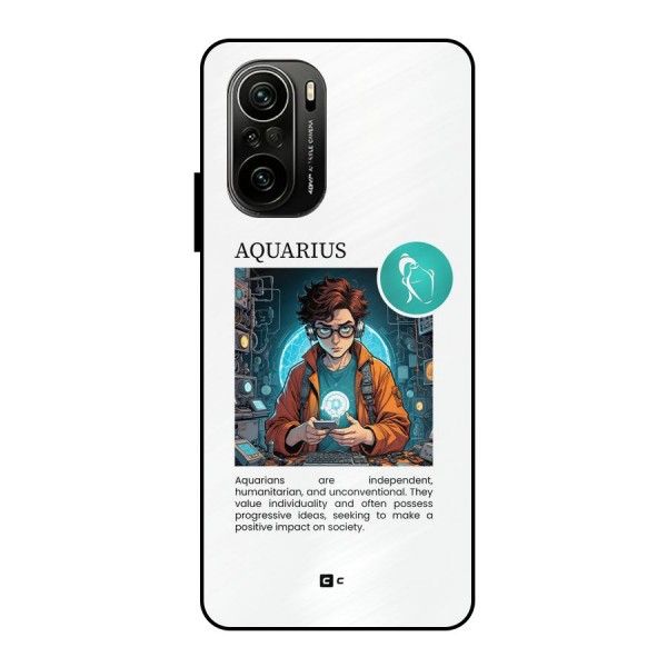 Admire Aquarius Metal Back Case for Mi 11x