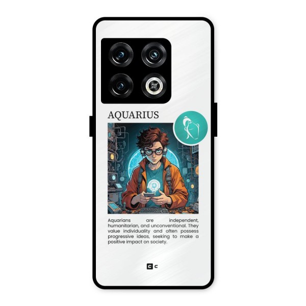 Admire Aquarius Metal Back Case for OnePlus 10 Pro 5G