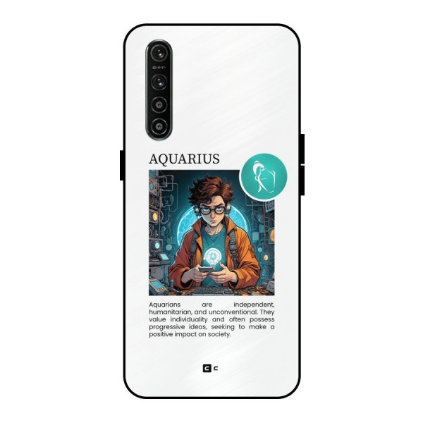 Admire Aquarius Metal Back Case for Realme XT