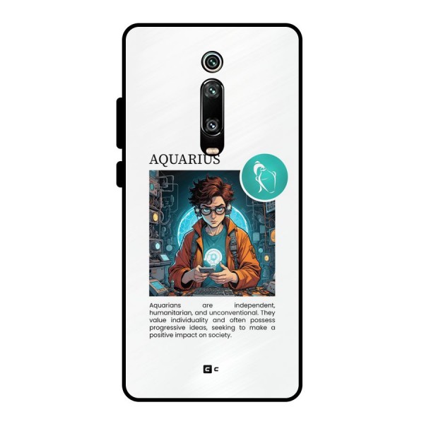 Admire Aquarius Metal Back Case for Redmi K20 Pro