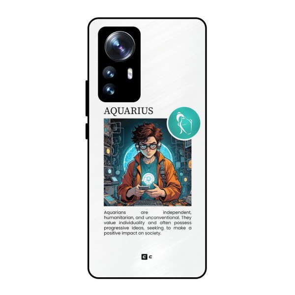 Admire Aquarius Metal Back Case for Xiaomi 12 Pro