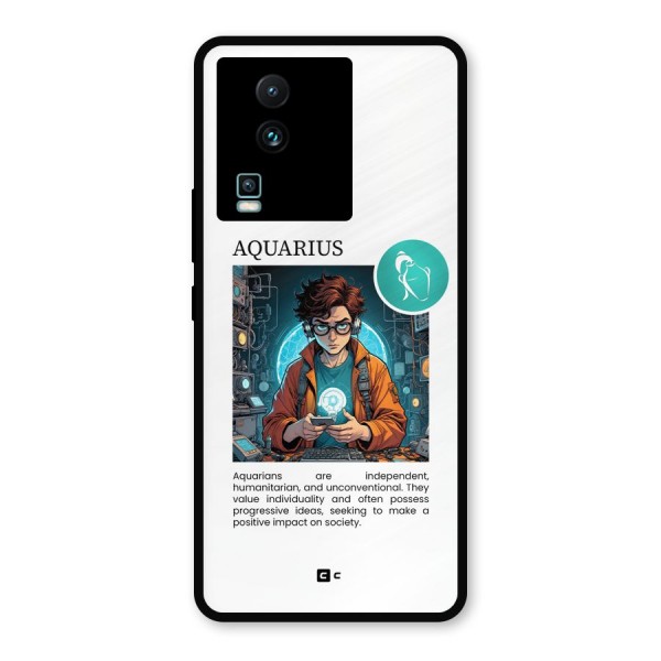 Admire Aquarius Metal Back Case for iQOO Neo 7