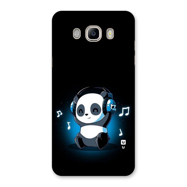 Adorable Panda Enjoying Music Back Case for Galaxy On8