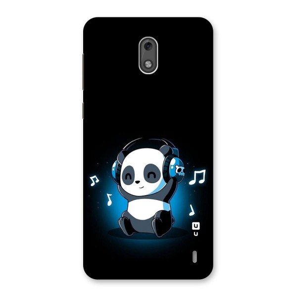 Adorable Panda Enjoying Music Back Case for Nokia 2