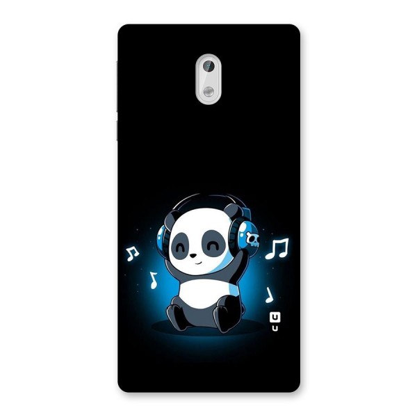 Adorable Panda Enjoying Music Back Case for Nokia 3