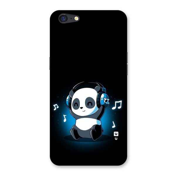 Adorable Panda Enjoying Music Back Case for Oppo A71