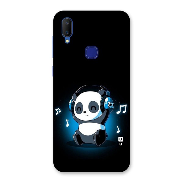 Adorable Panda Enjoying Music Back Case for Vivo V11