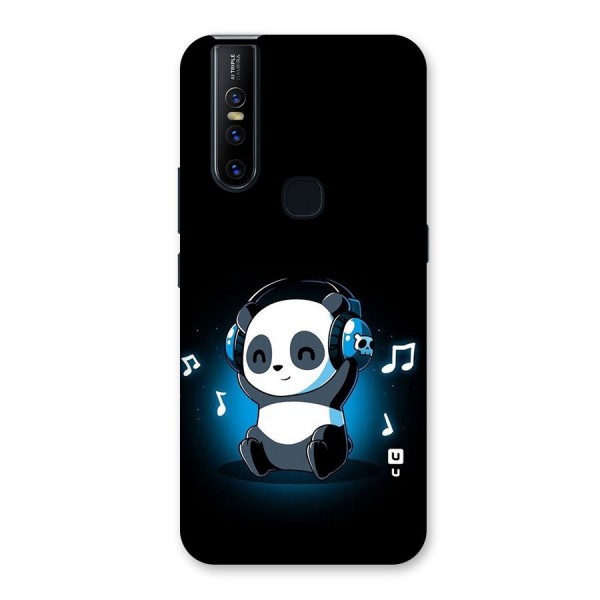 Adorable Panda Enjoying Music Back Case for Vivo V15