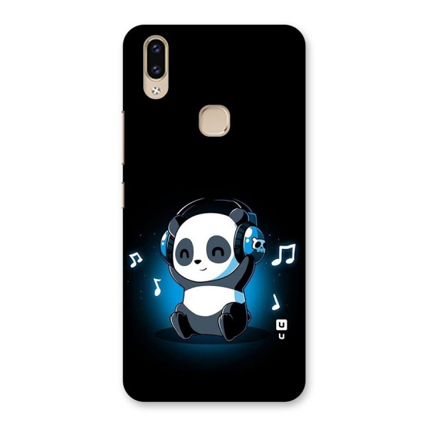 Adorable Panda Enjoying Music Back Case for Vivo V9