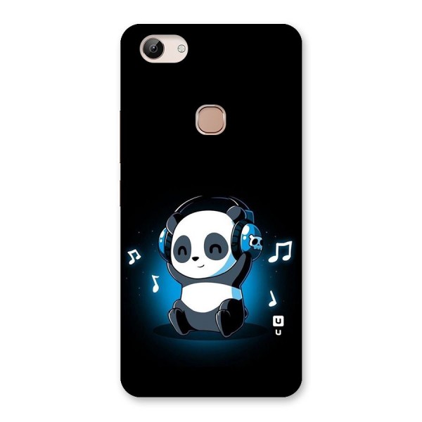 Adorable Panda Enjoying Music Back Case for Vivo Y83