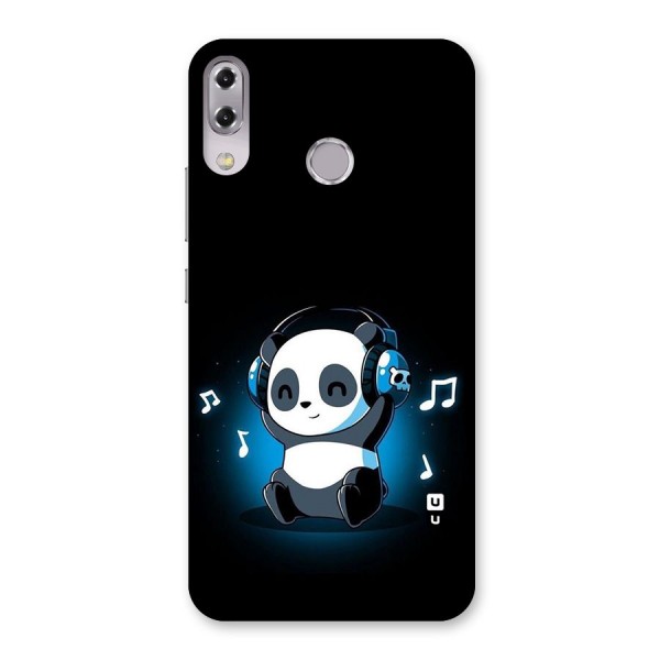 Adorable Panda Enjoying Music Back Case for Zenfone 5Z