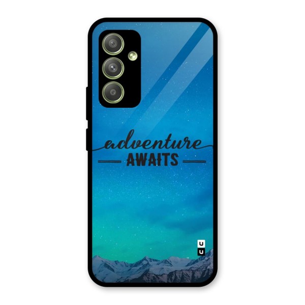 Adventure Awaits Glass Back Case for Galaxy A54