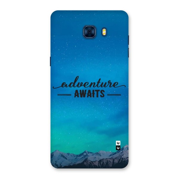 Adventure Awaits Back Case for Galaxy C7 Pro