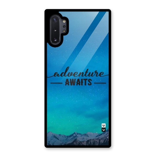 Adventure Awaits Glass Back Case for Galaxy Note 10 Plus