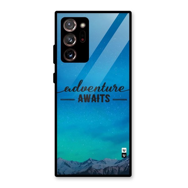 Adventure Awaits Glass Back Case for Galaxy Note 20 Ultra