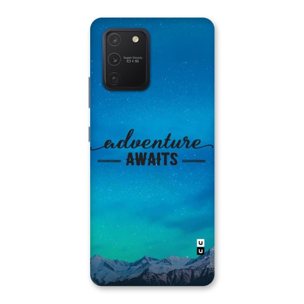 Adventure Awaits Glass Back Case for Galaxy S10 Lite