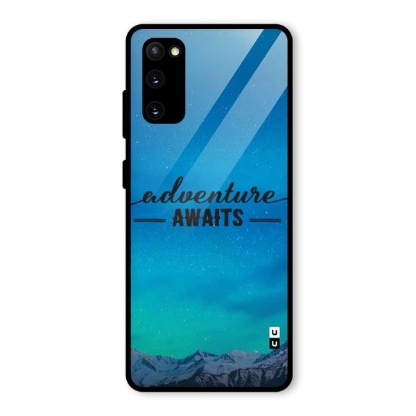 Adventure Awaits Glass Back Case for Galaxy S20 FE 5G