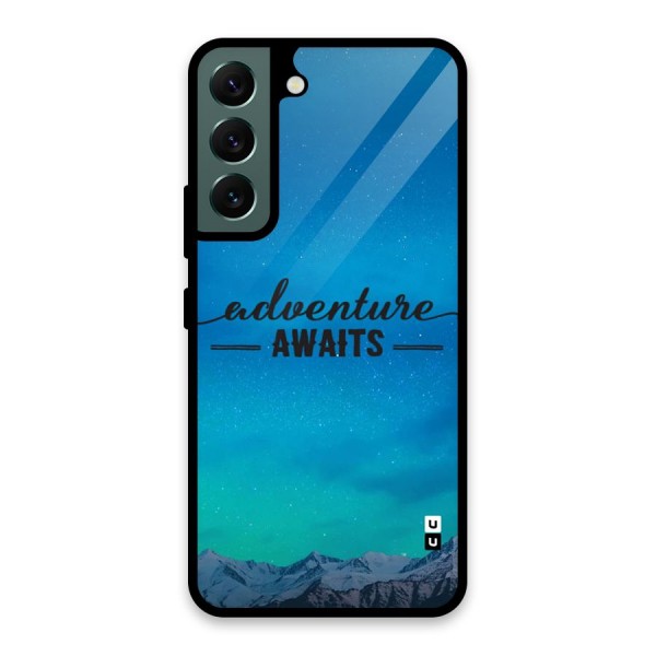 Adventure Awaits Glass Back Case for Galaxy S22 5G