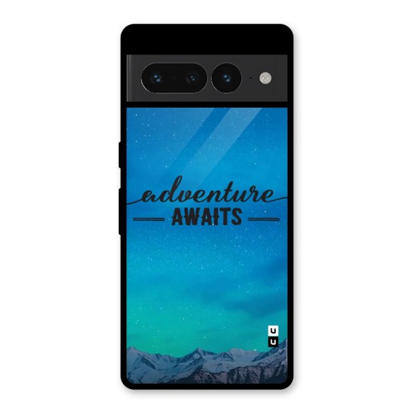 Adventure Awaits Glass Back Case for Google Pixel 7 Pro