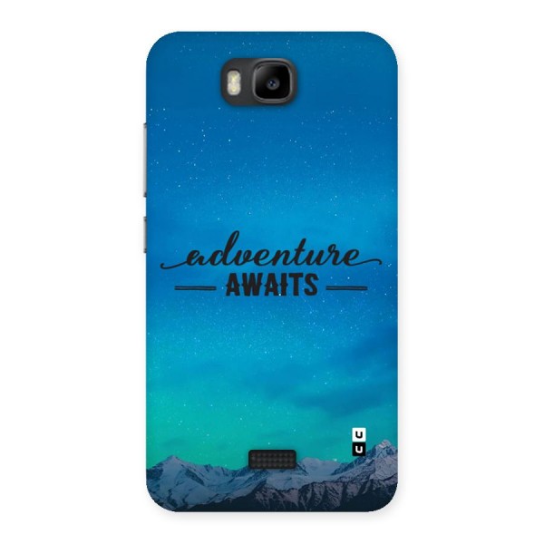 Adventure Awaits Back Case for Honor Bee