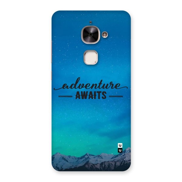 Adventure Awaits Back Case for Le 2