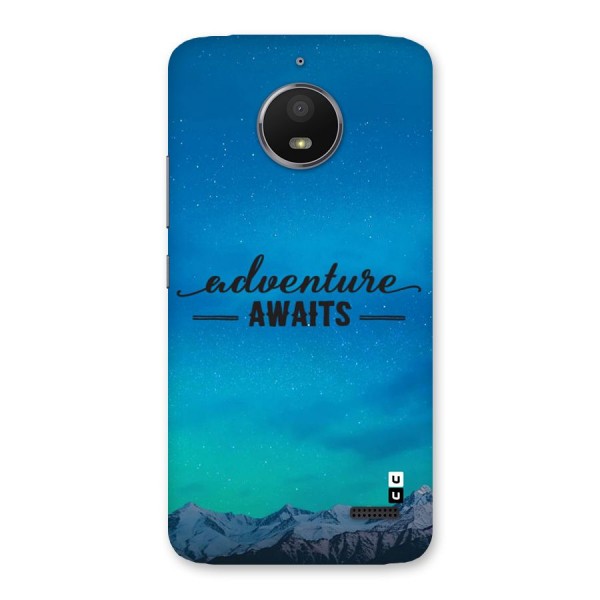 Adventure Awaits Back Case for Moto E4