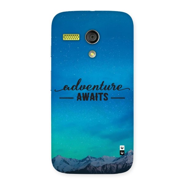 Adventure Awaits Back Case for Moto G