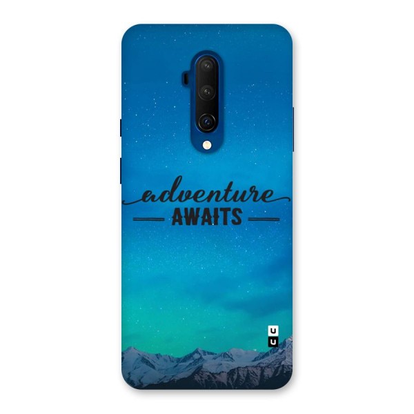 Adventure Awaits Glass Back Case for OnePlus 7T Pro