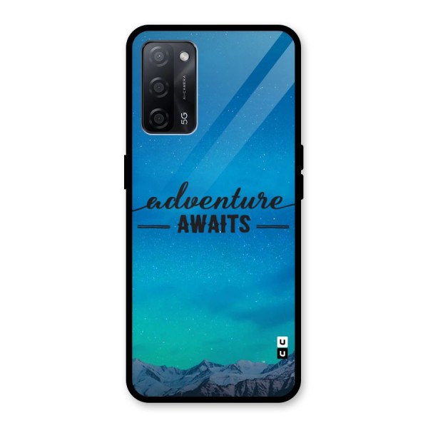 Adventure Awaits Glass Back Case for Oppo A53s 5G