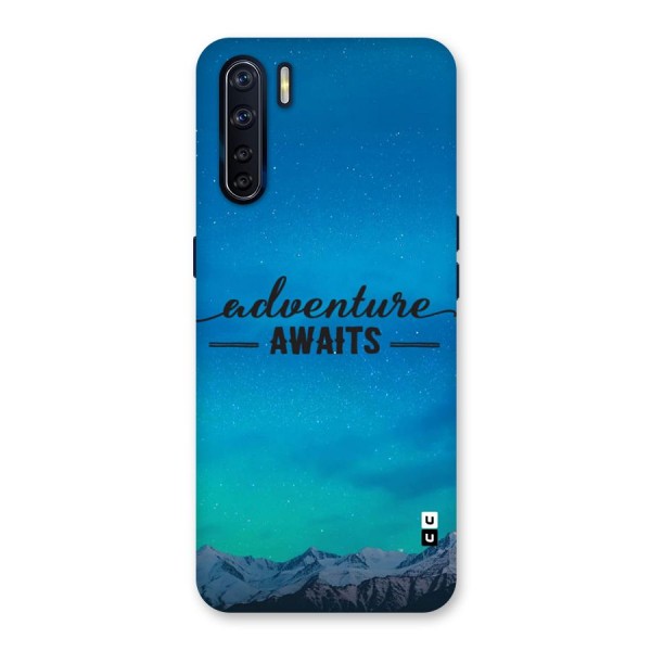 Adventure Awaits Glass Back Case for Oppo F15