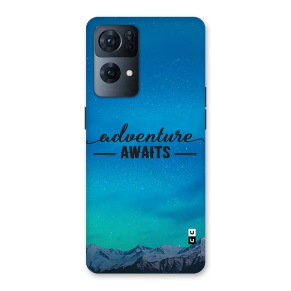 Adventure Awaits Glass Back Case for Oppo Reno7 Pro 5G