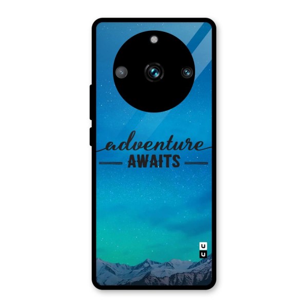 Adventure Awaits Glass Back Case for Realme 11 Pro