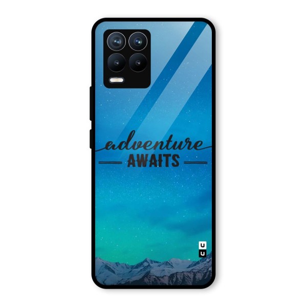 Adventure Awaits Glass Back Case for Realme 8