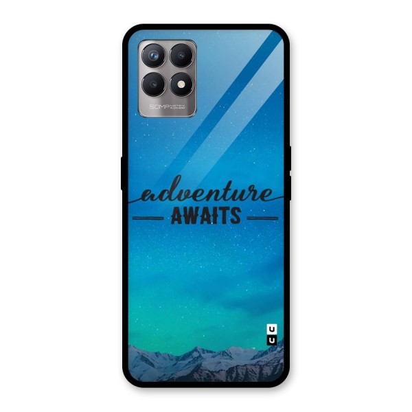 Adventure Awaits Glass Back Case for Realme 8i