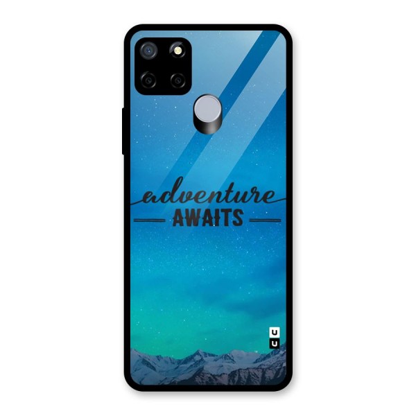 Adventure Awaits Glass Back Case for Realme C15