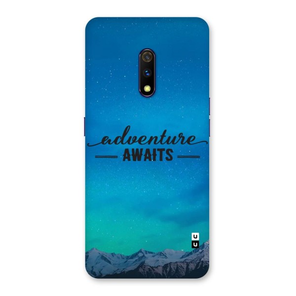 Adventure Awaits Back Case for Realme X