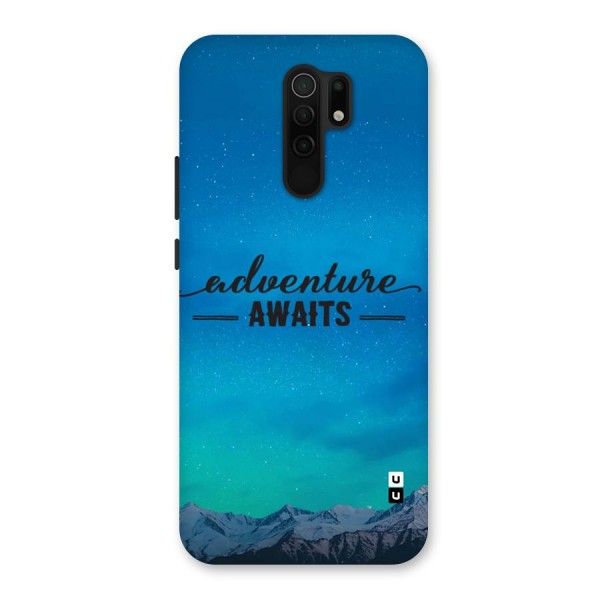 Adventure Awaits Glass Back Case for Redmi 9 Prime