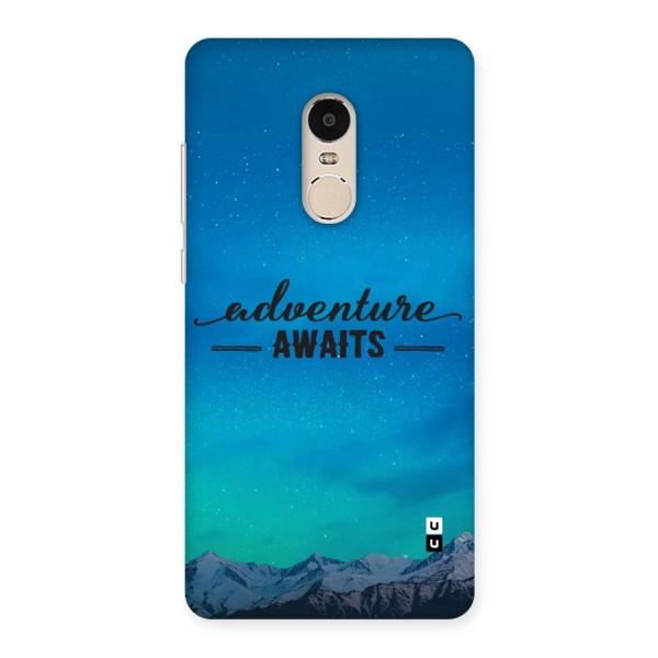 Adventure Awaits Back Case for Redmi Note 4