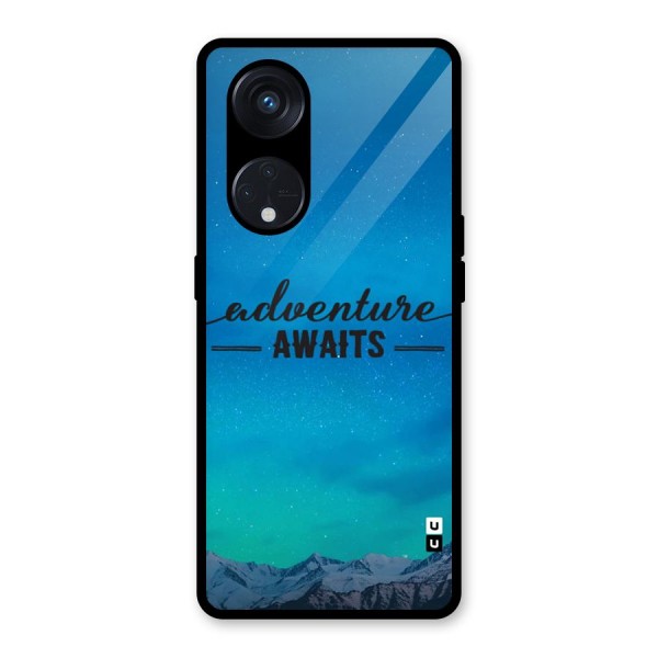 Adventure Awaits Glass Back Case for Reno8 T 5G