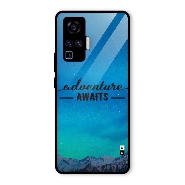 Adventure Awaits Glass Back Case for Vivo X50 Pro