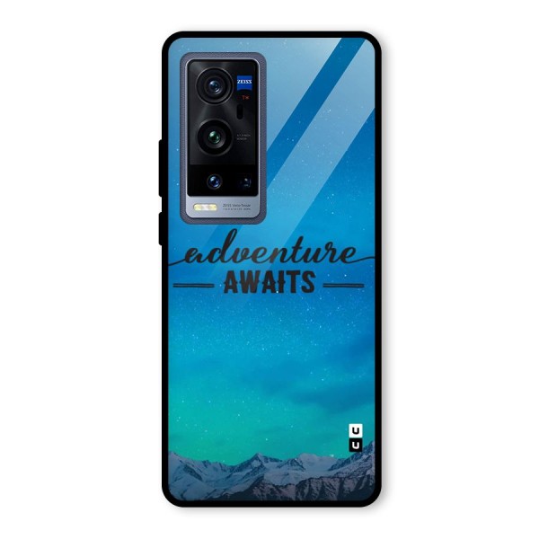 Adventure Awaits Glass Back Case for Vivo X60 Pro Plus