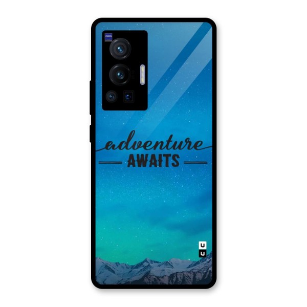 Adventure Awaits Glass Back Case for Vivo X70 Pro