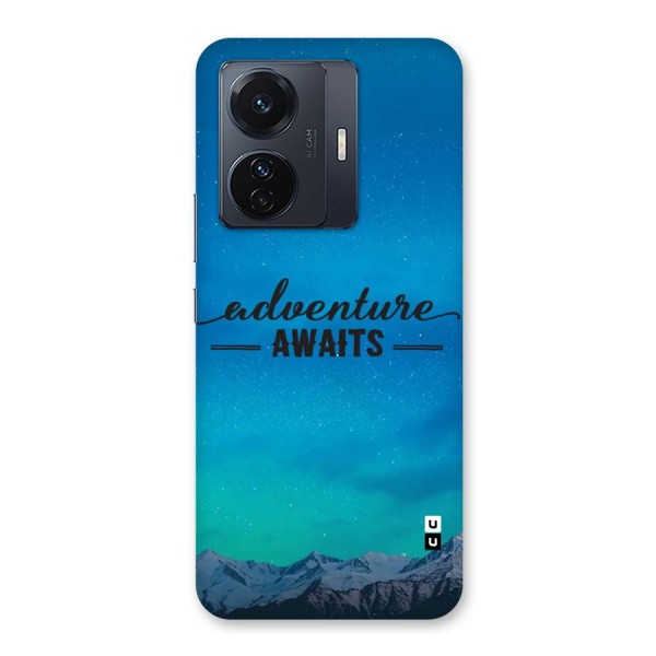 Adventure Awaits Glass Back Case for Vivo iQOO Z6 Pro