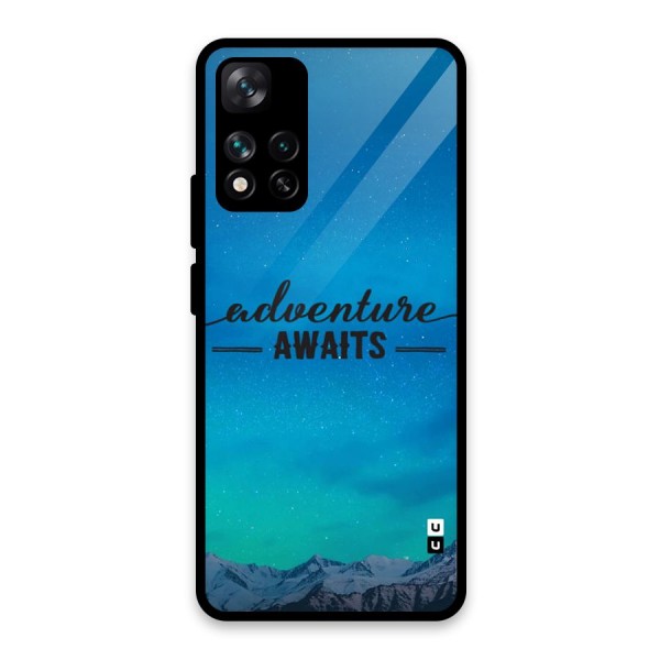 Adventure Awaits Glass Back Case for Xiaomi 11i HyperCharge 5G