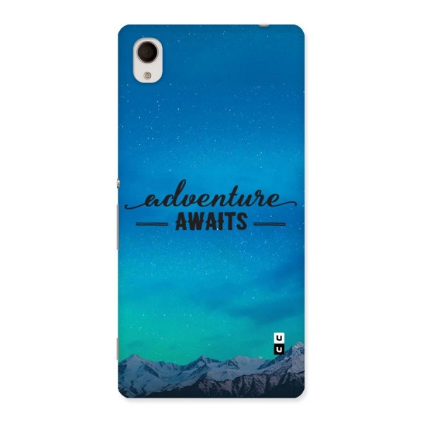 Adventure Awaits Back Case for Xperia M4 Aqua