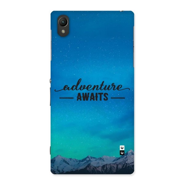 Adventure Awaits Back Case for Xperia Z1